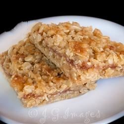 Australian Raspberry Oat Bars Recipe Dessert