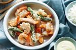 Australian Seafood and Asparagus Sesame Tempura Recipe Dinner