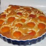 American Cake of Apricots and Almonds Appetizer