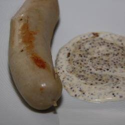 Australian White Socks and Mustard Sauce Dinner