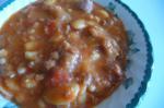 American Butter Bean and Sausage Soup Dinner