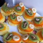 Macedonian Turrets of Fruit for the Holidays Appetizer