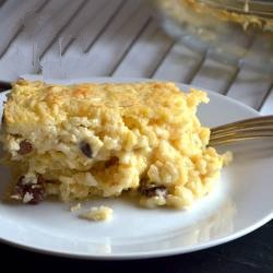 American Rice Timbales with Almonds and Raisins Dinner