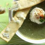American Cream of Spinach and Gorgonzola Ling Appetizer