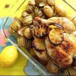 American Roast Chicken with Lemon and Thyme Appetizer