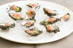 American Sashimi Oysters Recipe Dinner