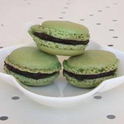 British Macaroons of Pistachio Dessert