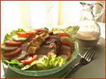 American Southwestern Bbqed Pork or Chicken Salad BBQ Grill