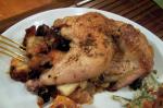 British Roasted Cornish Hens With Dried Cherry Stuffing Appetizer