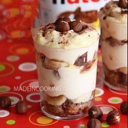 British Tiramisu Nutella Trademark  and Banana Breakfast