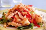 American Chicken Salad With Peanut Dressing Recipe Appetizer
