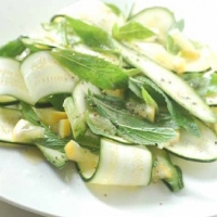 Canadian Sliced Zucchini Salad Appetizer