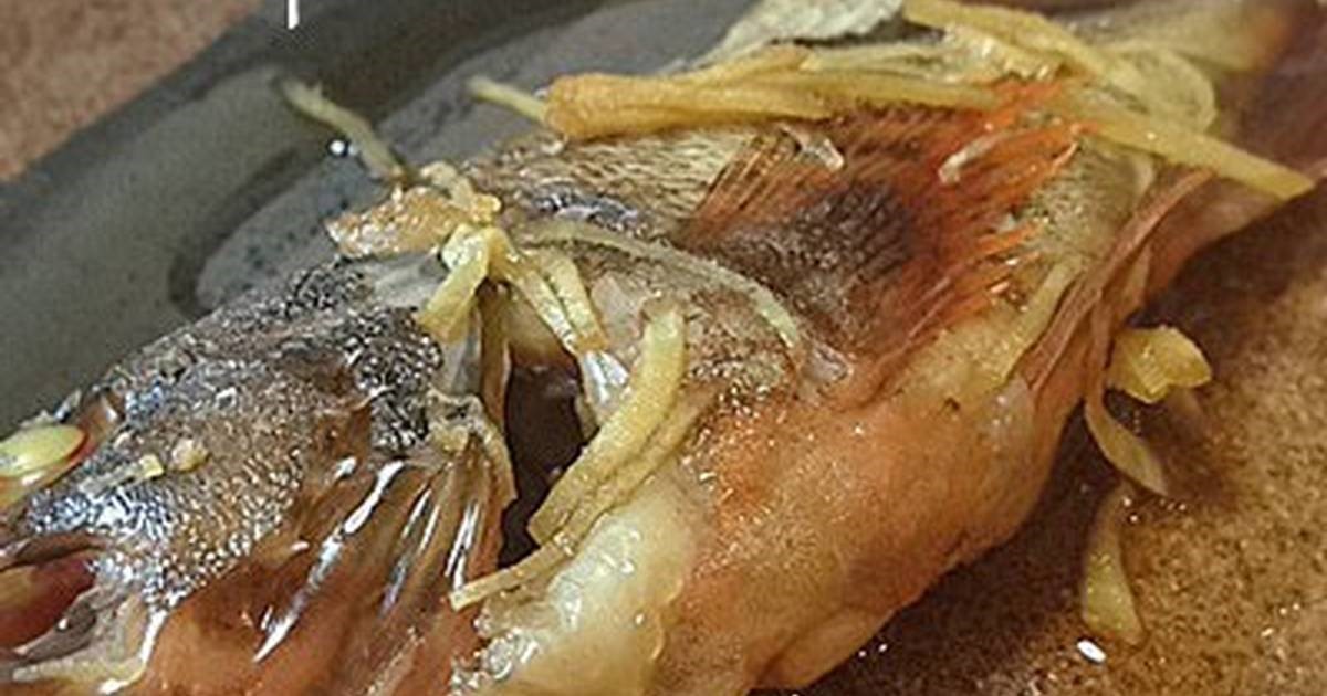 American My Familys Golden Ratio for Basic Fish Simmered in Soy Sauce Dinner