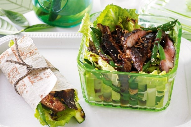 Korean Fivespice Pork And Korean Green Bean Salad Recipe Dinner
