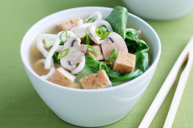 Japanese Japanese Tofu Bok Choy And Miso Noodle Soup Recipe Appetizer