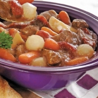 Canadian Slow Cooked Beef Stew Dinner
