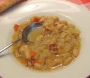 Portuguese Bean and Cabbage Soup Soup