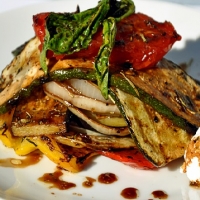 American Grilled Vegetable Salad BBQ Grill