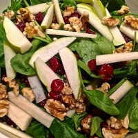 Italian Pear Salad Appetizer