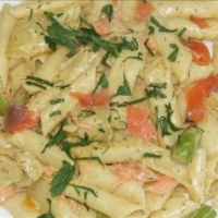 Italian Salmon and Asparagus Salad Appetizer