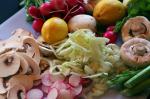 Australian Fennel Mushroom and Radish Salad Recipe Appetizer