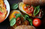 Australian Tomato Salad on a Roll Recipe Dinner