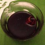 German Cranberry Mulled Wine Dessert