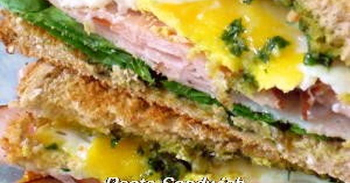 Australian Sandwiches with Pesto Spread Dinner