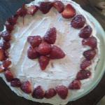 American Strawberry Cream Cake 7 Dessert