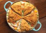 American Chicken Pot Pie with Buttermilk Dill Biscuits Appetizer