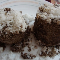 Indian Ragi Puttu Dessert