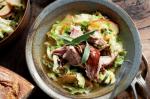 German Ham Hock With Spiced Cabbage Recipe Appetizer