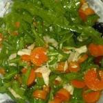 Australian Lukewarm Carrot Salad with Tuna Appetizer