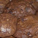 Australian One Bowl Chocolate Brownie Cookies Dessert