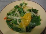 Mexican Watercress Salad With Tequila Tangerine Dressing Appetizer