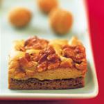 American Walnut Toffee Meringue Bars Dessert