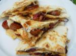 Mexican Chorizo and Manchego Cheese Quesadillas Appetizer