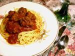 Australian Slow Cooked Spaghetti and Meatballs Dinner