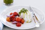 Australian Baked Fish With Roast Onion And Tomato Recipe Dinner