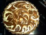 British Chocolate Eggnog Swirl Pie Dessert