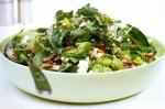 Australian Broad Bean Pancetta And Feta Salad Recipe Dinner