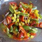 Easier Peppers Salad recipe