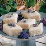 American Sugar Glazed Violets Dessert