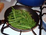American Stringgreen Beans Wginger and Garlic Appetizer