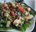 American Pea Salad With a Twist Appetizer