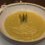 American Veloute of Green Asparagus Easy Appetizer