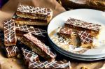 Australian Double Chocolate Caramel Shortbread Bars Recipe Dessert