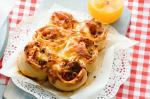 Australian Ham And Mushroom Pizza Scrolls Recipe Appetizer