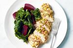 Australian Lsa Chicken With Beetroot And Silverbeet Recipe Dinner