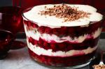 Australian Quadruple Choc Trifle Recipe Dessert